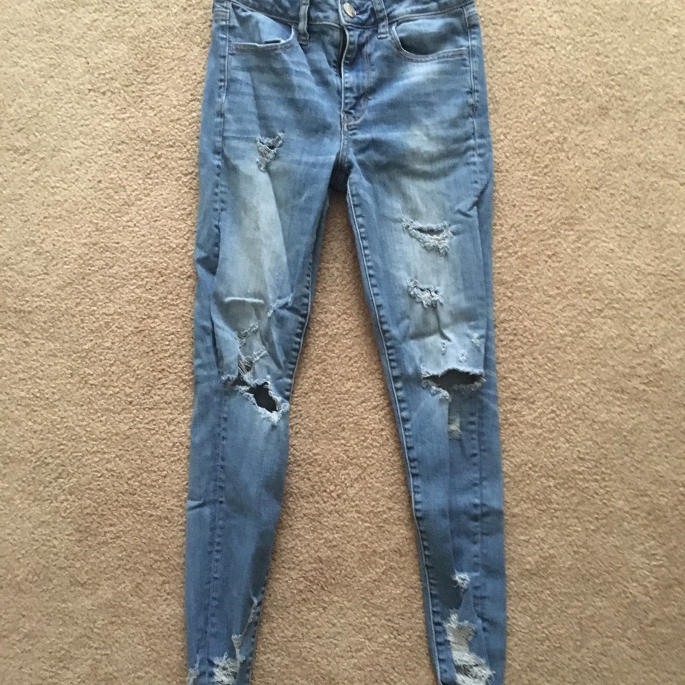 Ripped American Eagle Jeans